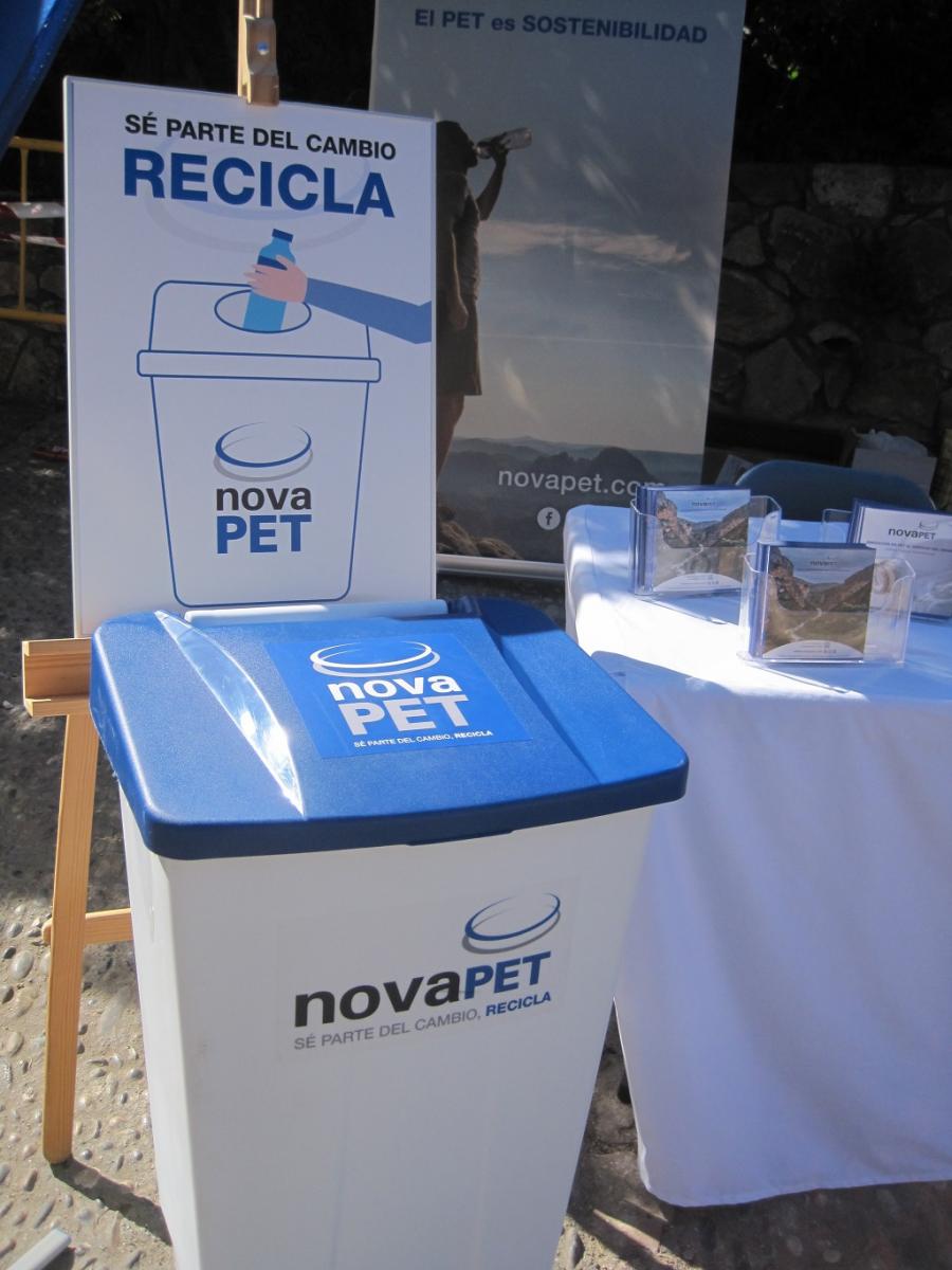 Estand Novapet recicla el PET