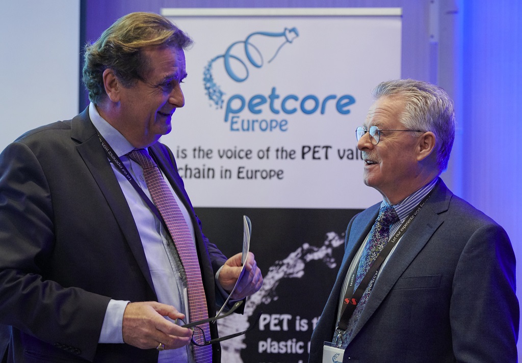 PETCORE Europe_2020_Christian Crepet (Executive Director of Petcore Europe) and Stephen Short