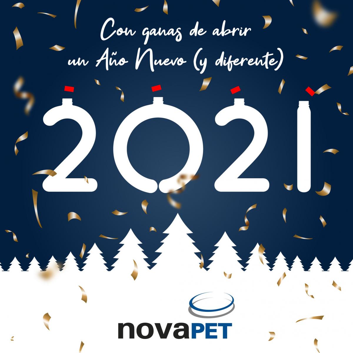 Felicitación Novapet - año nuevo 2021